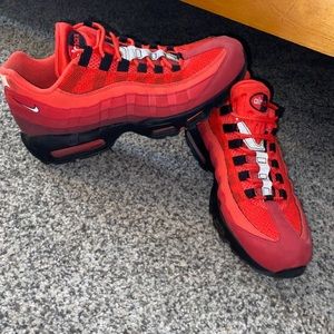 Nike air max 95 habanero red